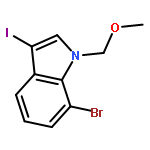 1H-Indole, 7-bromo-3-iodo-1-(methoxymethyl)-