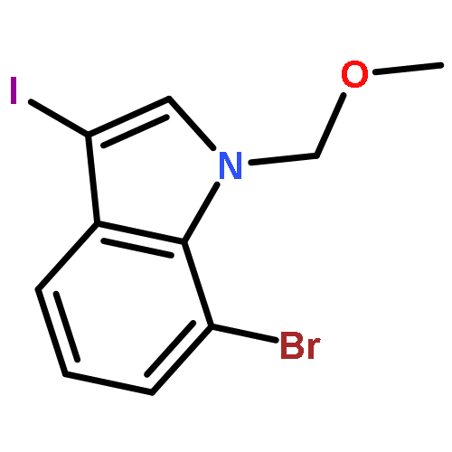 1H-Indole, 7-bromo-3-iodo-1-(methoxymethyl)-