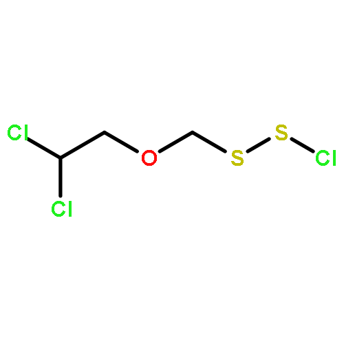 2,2-DICHLOROETHOXYMETHYLSULFANYL THIOHYPOCHLORITE 