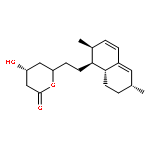 2H-Pyran-2-one,6-[2-[(1S,2S,6R,8aR)-1,2,6,7,8,8a-hexahydro-2,6-dimethyl-1-naphthalenyl]ethyl]tetrahydro-4-hydroxy-,(4R,6R)-