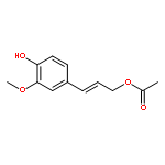 3-(4-HYDROXY-3-METHOXYPHENYL)PROP-2-ENYL ACETATE 