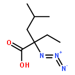 Ethyl (S)-2-azido-4-methylpentanoic acid