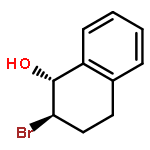 1-Naphthalenol, 2-bromo-1,2,3,4-tetrahydro-, (1R-trans)-