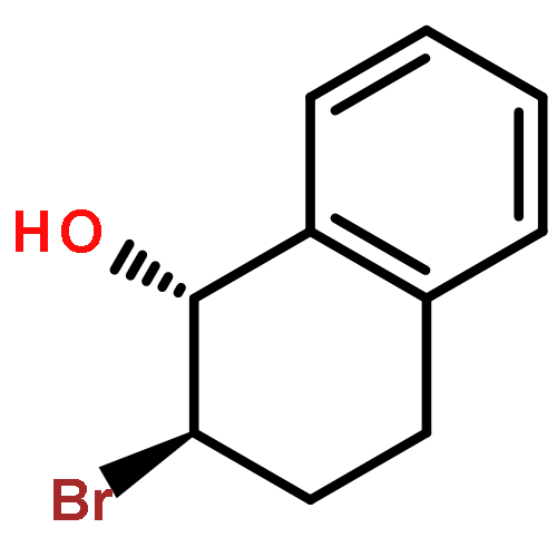 1-Naphthalenol, 2-bromo-1,2,3,4-tetrahydro-, (1R-trans)-