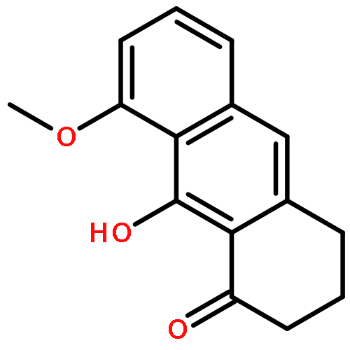 1(2H)-ANTHRACENONE, 3,4-DIHYDRO-9-HYDROXY-8-METHOXY-