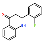 4(1H)-QUINOLINONE, 2-(2-FLUOROPHENYL)-2,3-DIHYDRO-