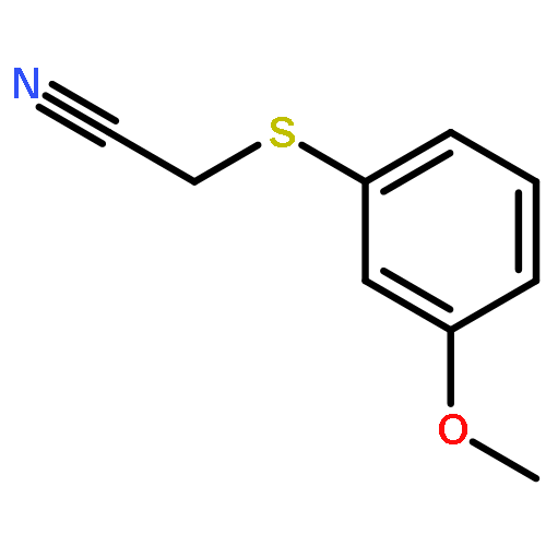 ACETONITRILE, [(3-METHOXYPHENYL)THIO]-