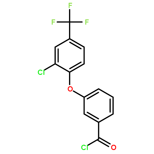 3-[2-CHLORO-4-(TRIFLUOROMETHYL)PHENOXY]BENZOYL CHLORIDE 