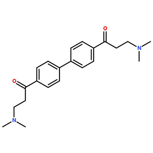 1-PROPANONE, 1,1'-[1,1'-BIPHENYL]-4,4'-DIYLBIS[3-(DIMETHYLAMINO)-