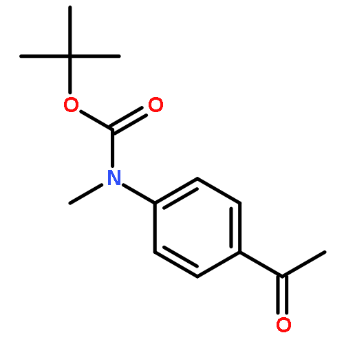 tert-Butyl (4-acetylphenyl)(methyl)carbamate