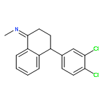 4-(3,4-DICHLOROPHENYL)-1,2,3,4-TETRAHYDRO-N-METHYL-1-NAPHTHALENIMINE 