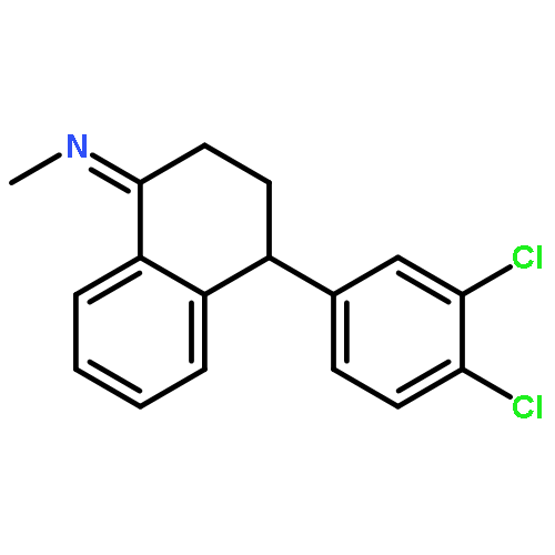 4-(3,4-DICHLOROPHENYL)-1,2,3,4-TETRAHYDRO-N-METHYL-1-NAPHTHALENIMINE 