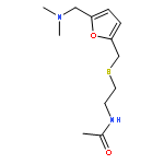 5-[[(2-acetamidoethyl)thio]methyl]-N,N-dimethyl-2-furanmethanamine