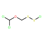 DICHLOROMETHOXYMETHYLSULFANYL THIOHYPOCHLORITE 