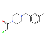 2-Chloro-1-(4-(3-methylbenzyl)piperazin-1-yl)ethan-1-one