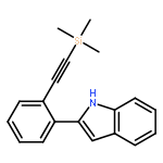 1H-INDOLE, 2-[2-[(TRIMETHYLSILYL)ETHYNYL]PHENYL]-