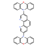 10H-PHENOXAZINE, 10,10'-(1,10-PHENANTHROLINE-3,8-DIYL)BIS-