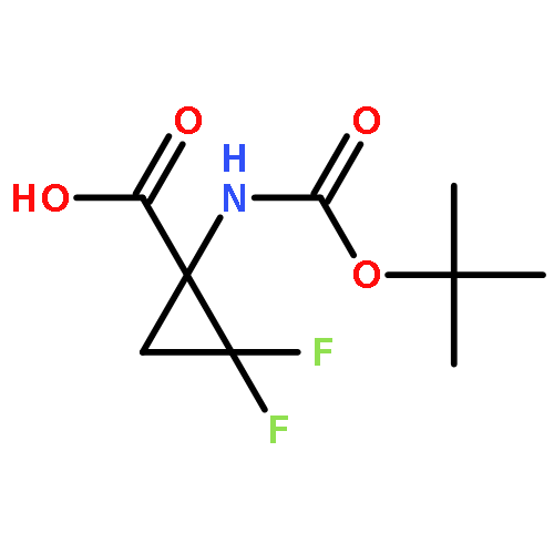 1-(TERT-BUTOXYCARBONYLAMINO)-2,2-DIFLUOROCYCLOPROPANECARBOXYLIC ACID 