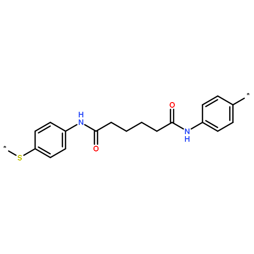 POLY[THIO-1,4-PHENYLENEIMINO(1,6-DIOXO-1,6-HEXANEDIYL)IMINO-1,4-PHENYLENE]