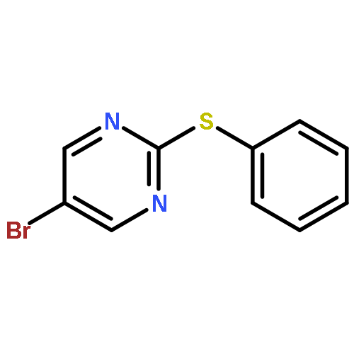 PYRIMIDINE, 5-BROMO-2-(PHENYLTHIO)-