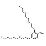 2,4-BIS[2-[2-(2-IODOETHOXY)ETHOXY]ETHOXY]BENZALDEHYDE 