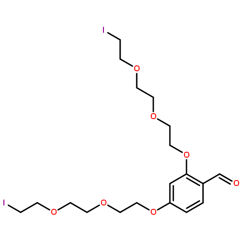 2,4-BIS[2-[2-(2-IODOETHOXY)ETHOXY]ETHOXY]BENZALDEHYDE 