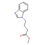 1H-Benzimidazole-1-butanoic acid methyl ester