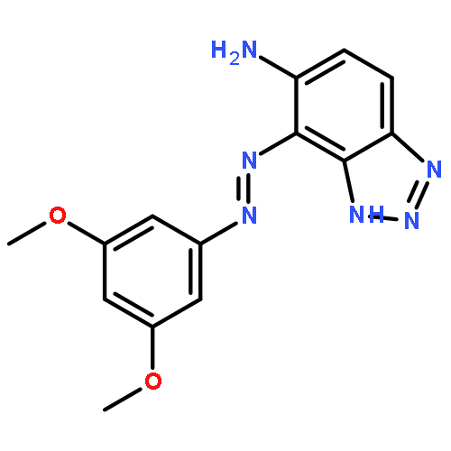 1H-Benzotriazol-5-amine, 4-[(3,5-dimethoxyphenyl)azo]-