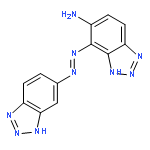 1H-Benzotriazol-5-amine, 4-(1H-benzotriazol-5-ylazo)-