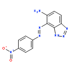 1H-BENZOTRIAZOL-5-AMINE, 4-[(4-NITROPHENYL)AZO]-