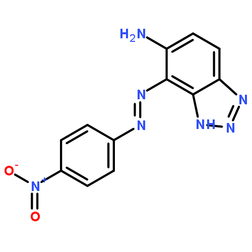 1H-BENZOTRIAZOL-5-AMINE, 4-[(4-NITROPHENYL)AZO]-