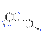 Benzonitrile, 4-[(5-amino-1H-benzotriazol-4-yl)azo]-