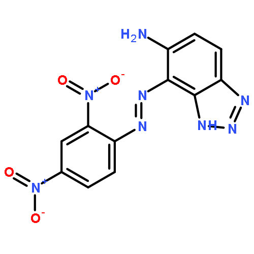 1H-BENZOTRIAZOL-5-AMINE, 4-[(2,4-DINITROPHENYL)AZO]-