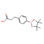 3-(4-(4,4,5,5-TETRAMETHYL-1,3,2-DIOXABOROLAN-2-YL)PHENYL)PROPANOIC ACID 