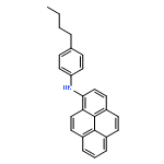 1-Pyrenamine, N-(4-butylphenyl)-