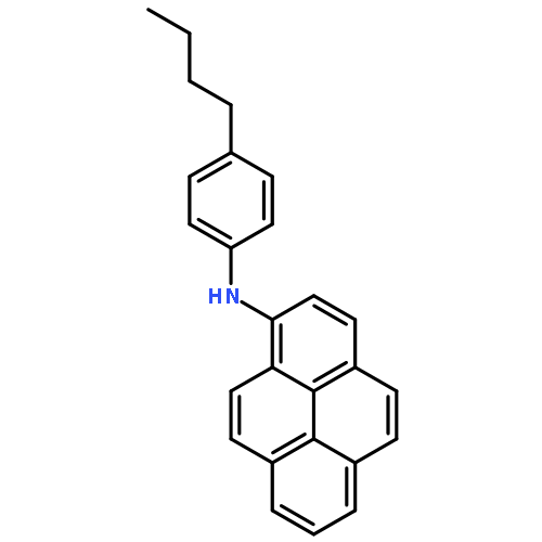 1-Pyrenamine, N-(4-butylphenyl)-