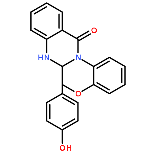 2-(4-Hydroxy-phenyl)-3-(2-methoxy-phenyl)-2,3-dihydro-1H-quinazolin-4-one