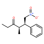 3-Hexanone, 4-methyl-6-nitro-5-phenyl-, (R*,R*)-