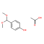 Phenol, 4-(dimethoxymethyl)-, acetate