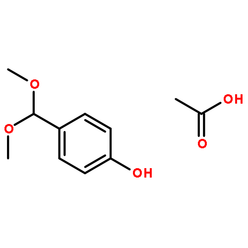 Phenol, 4-(dimethoxymethyl)-, acetate