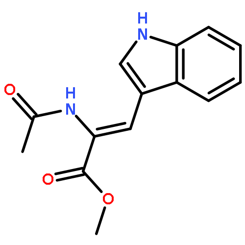 METHYL 2-ACETAMIDO-3-(1H-INDOL-3-YL)PROP-2-ENOATE 