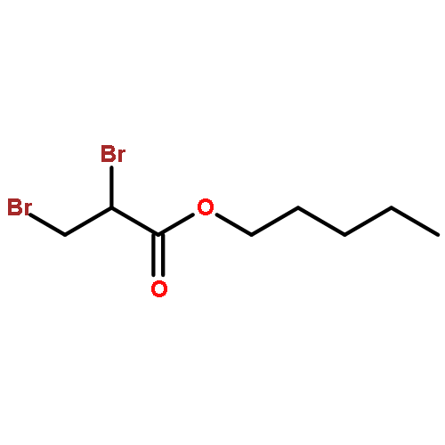 PROPANOIC ACID, 2,3-DIBROMO-, PENTYL ESTER