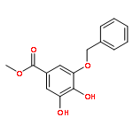 Benzoic acid, 3,4-dihydroxy-5-(phenylmethoxy)-, methyl ester