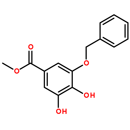 Benzoic acid, 3,4-dihydroxy-5-(phenylmethoxy)-, methyl ester