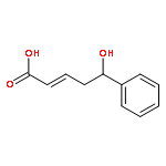 2-PENTENOIC ACID, 5-HYDROXY-5-PHENYL-