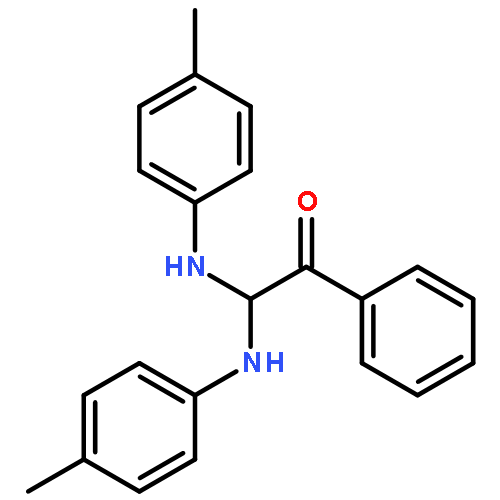 2,2-BIS(4-METHYLANILINO)-1-PHENYLETHANONE 