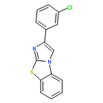 Imidazo[2,1-b]benzothiazole, 2-(3-chlorophenyl)-