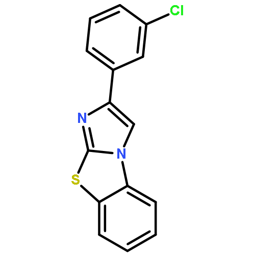 Imidazo[2,1-b]benzothiazole, 2-(3-chlorophenyl)-