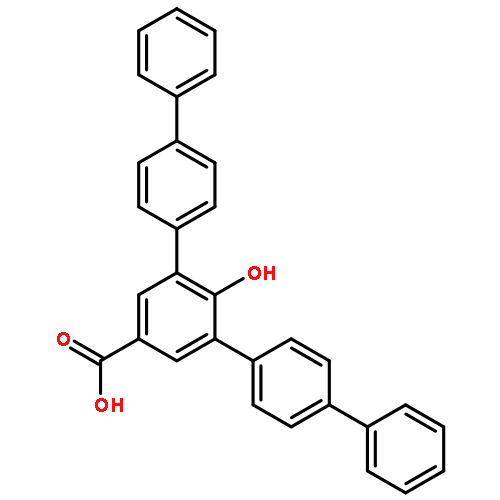 [1,1':4',1'':3'',1''':4''',1''''-QUINQUEPHENYL]-5''-CARBOXYLIC ACID, 2''-HYDROXY-