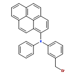 1-Pyrenamine, N-[3-(bromomethyl)phenyl]-N-phenyl-